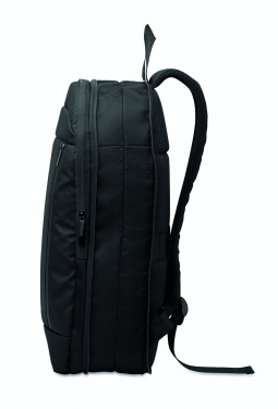 Logo trade promotional merchandise photo of: Expandable 600D RPET backpack
