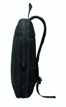 Logo trade business gifts image of: Expandable 600D RPET backpack