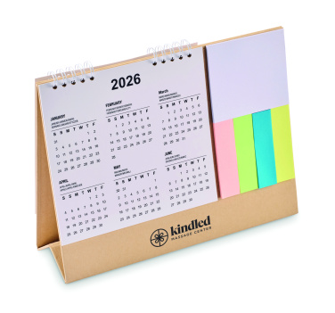 Logotrade corporate gift picture of: Desk calendar with memo pad