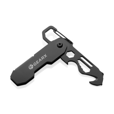 Logo trade corporate gift photo of: Gear X foldable EDC tool with carabiner and parcel cutter