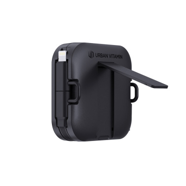 Logo trade promotional giveaways image of: Urban Vitamin San Jose 100W stand with retractable cable