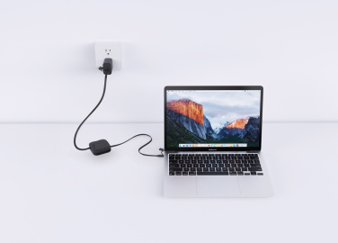 Logo trade promotional giveaways image of: Urban Vitamin San Jose 100W stand with retractable cable