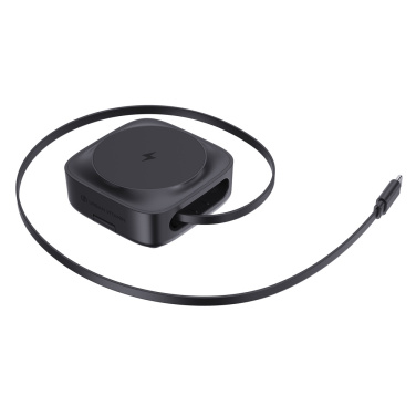 Logotrade promotional gift picture of: Urban Vitamin Goleta 2-in-1 15W magnetic wireless charger
