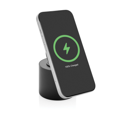 Logo trade business gift photo of: Magpulse RCS recycled plastic 3W speaker w/magnetic holder