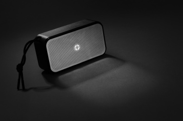 Logotrade promotional item image of: Swiss Peak RCS recycled aluminium 10W bass speaker