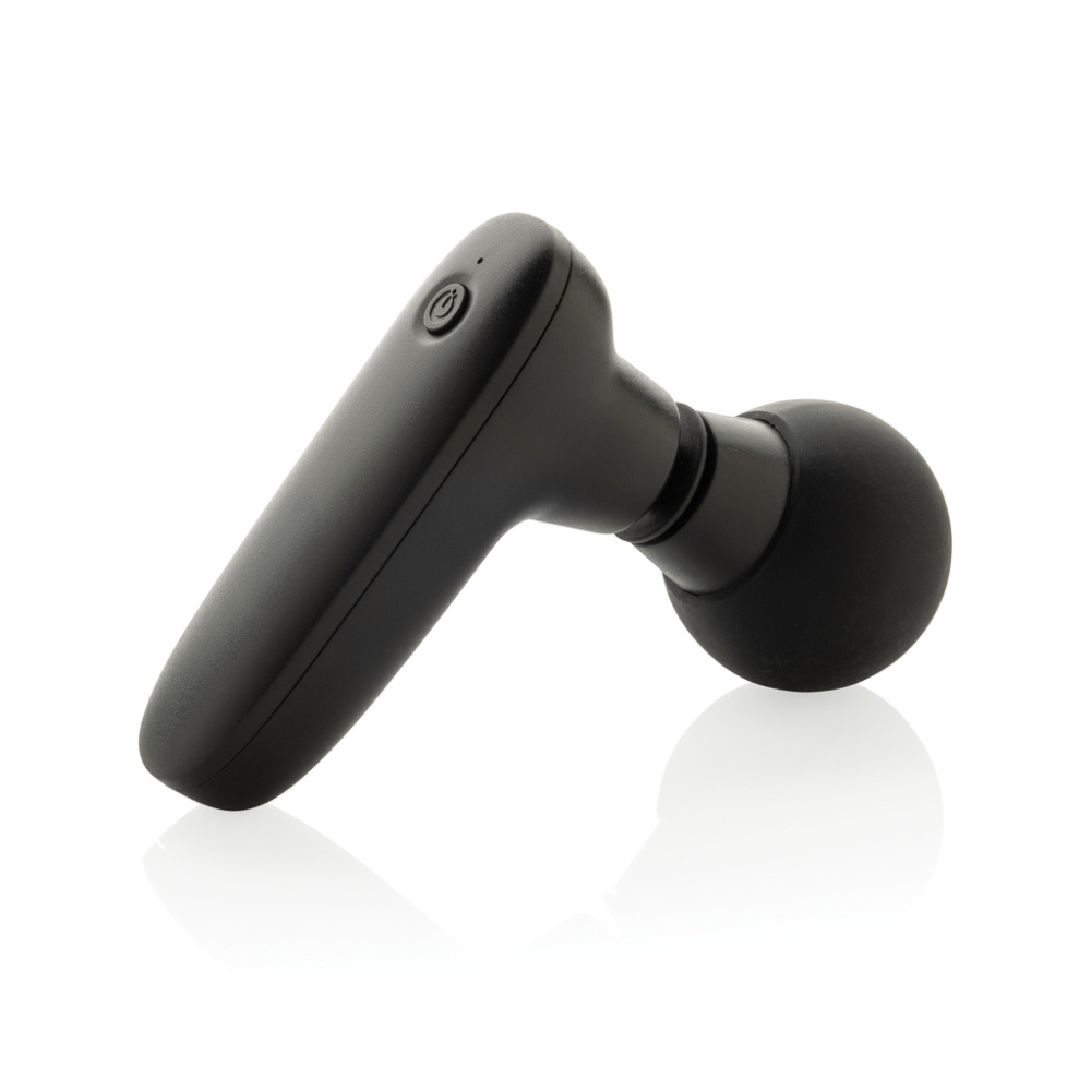 Logo trade promotional gift photo of: Revix RCS recycled plastic massage gun