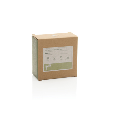 Logotrade promotional product image of: Revix RCS recycled plastic massage gun