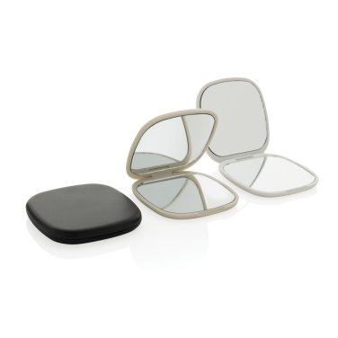 Logo trade promotional merchandise picture of: Reflecta RCS recycled plastic make-up mirror