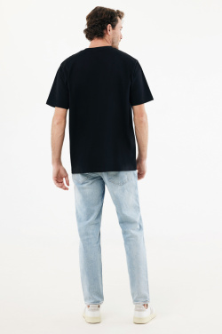 Logo trade promotional merchandise photo of: IQONIQ Nikko heavyweight recycled cotton t-shirt