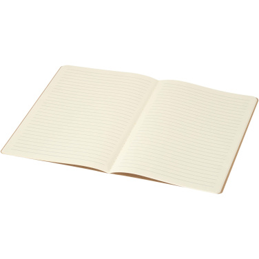 Logo trade promotional product photo of: Slyk A5 kraft cahier notebook with ruled pages