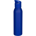 Sky 650 ml RCS recycled single wall stainless steel water bottle, Blue