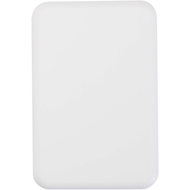 Logo trade promotional product photo of: Acrab 5000 mAh 15W magnetic wireless power bank with 20W PD - made from recycled plastic