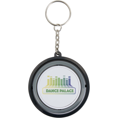 Logo trade promotional gift photo of: Spinx recycled plastic gyroscope fidget keychain