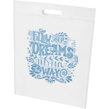 Logo trade promotional merchandise picture of: EcoSeal GRS recycled nonwoven tote bag 5L