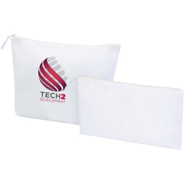 Logo trade promotional giveaways image of: Swift GRS recycled toiletry bag set