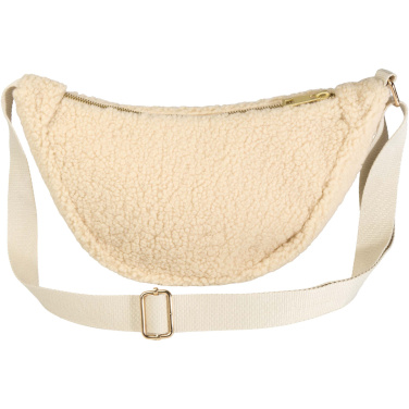 Logotrade promotional giveaway picture of: Bear GRS recycled sherpa crossbody bag 3L
