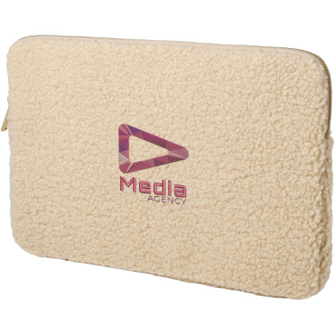 Logotrade promotional gift image of: Bear 13" GRS recycled sherpa laptop sleeve 2L