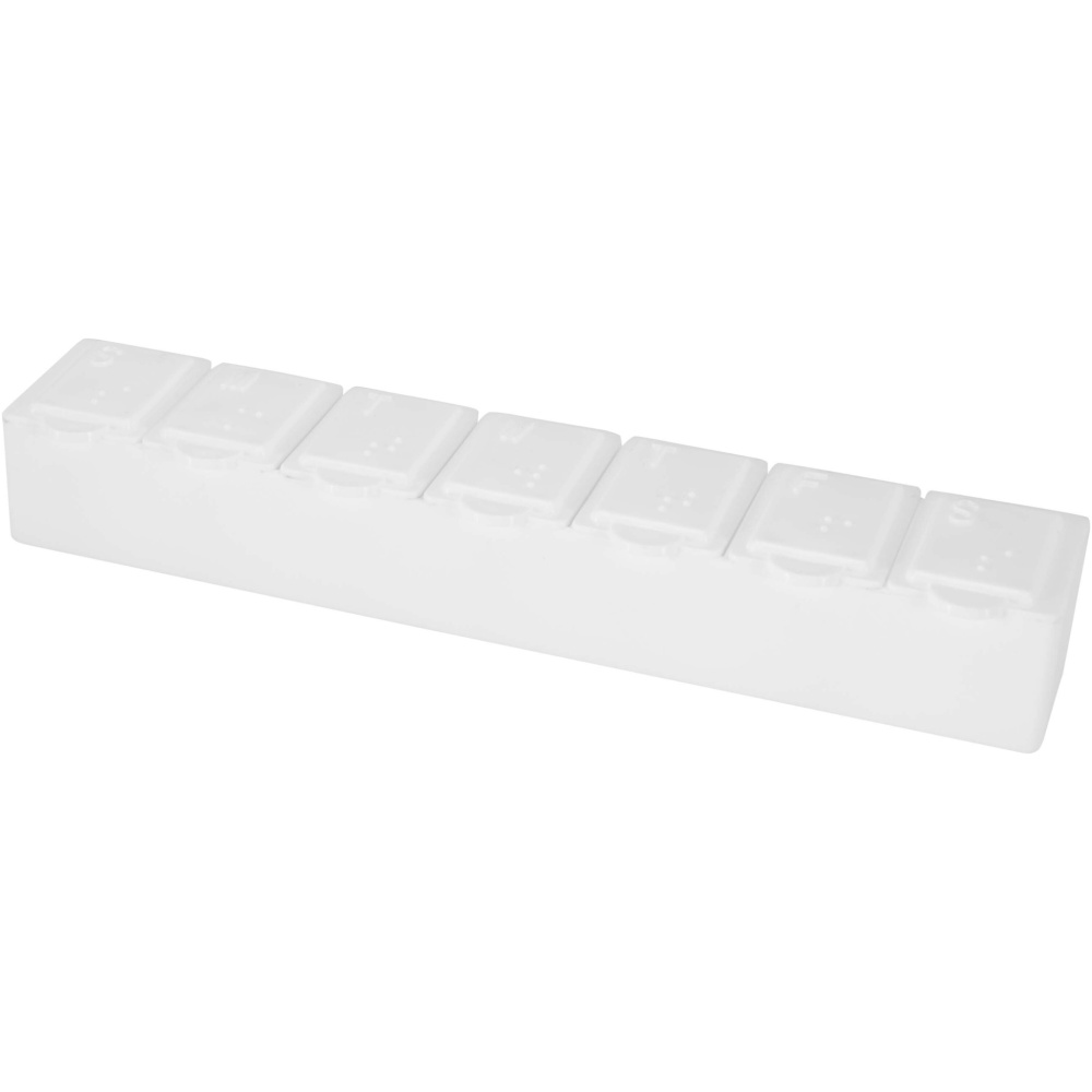 Logo trade promotional items image of: Dose 7-day multi-vitamin organiser