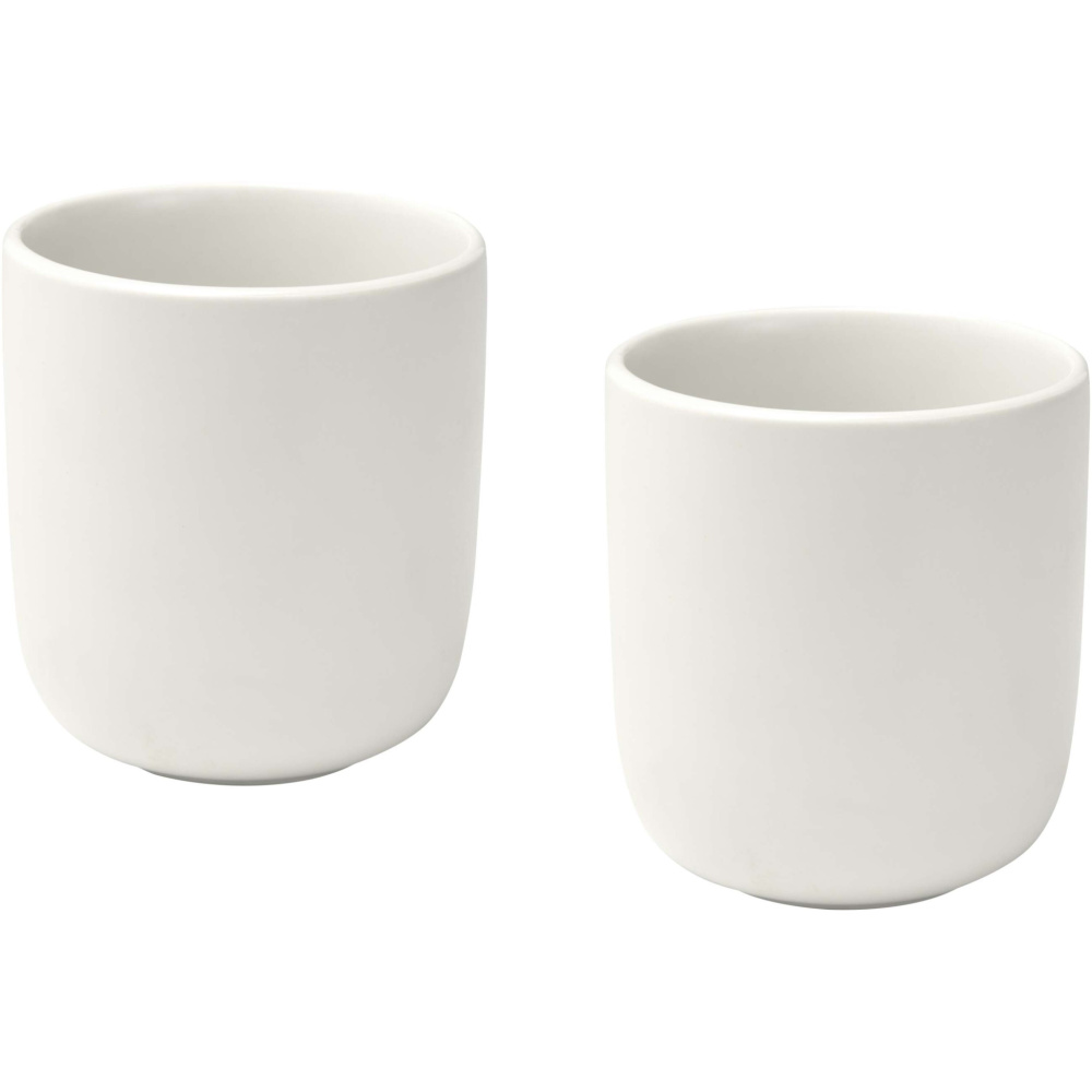 Logotrade promotional gift image of: Male 200 ml ceramic cups - set of 2
