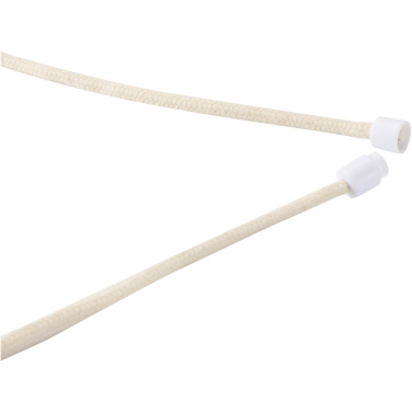 Logo trade promotional items picture of: Adhab smartphone lanyard with bamboo details