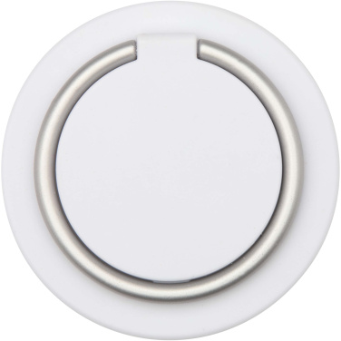 Logo trade promotional merchandise photo of: Albali recycled plastic magnetic phone holder with ring stand