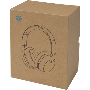 Logotrade promotional gift picture of: Hoggar recycled plastic over-ear foldeable ANC and ENC headphones