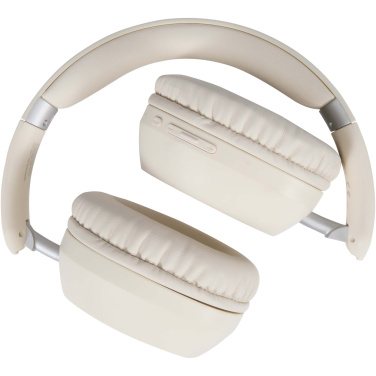 Logotrade promotional merchandise image of: Hoggar recycled plastic over-ear foldeable ANC and ENC headphones
