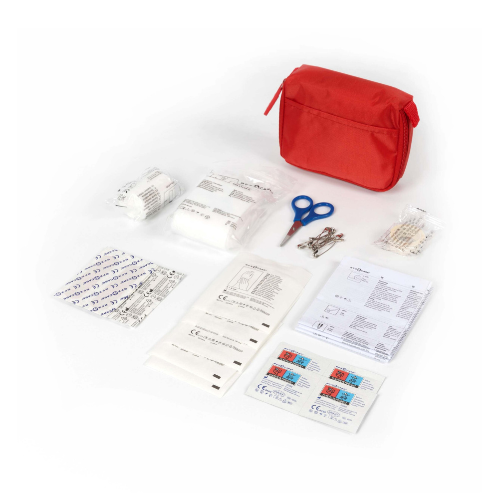 Logo trade promotional giveaways image of: Basic 31-piece First Aid kit