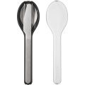 Mepal Ellipse cutlery set, Solid black