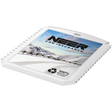 Logotrade promotional items photo of: Thrym rectangular recycled plastic ice scraper