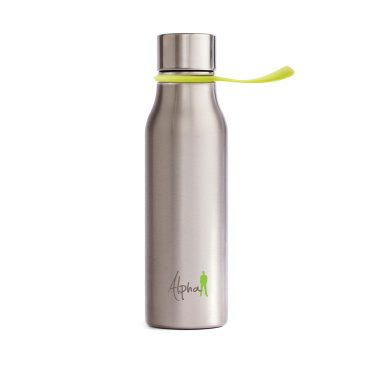 Logo trade corporate gifts picture of: VINGA Lean water bottle steel