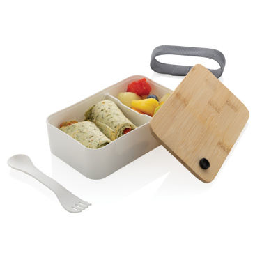 Logo trade promotional gifts picture of: RCS RPP lunchbox with bamboo lid