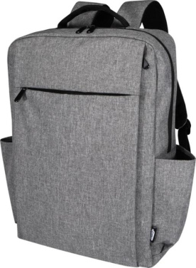 Logo trade promotional items image of: Libra 15” GRS recycled laptop backpack 15L