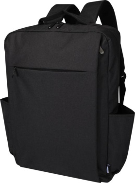 Logotrade advertising products photo of: Libra 15” GRS recycled laptop backpack 15L