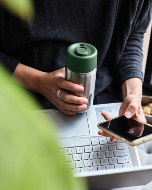 Logotrade promotional giveaway picture of: Black+Blum Insulated Leakproof Travel Cup Stainless Steel