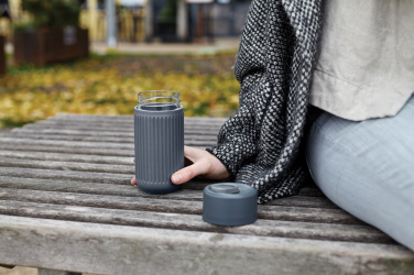 Logotrade promotional giveaway image of: Black+Blum Glass Travel Cup 340ML