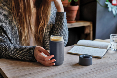 Logotrade advertising product picture of: Black+Blum Glass Travel Cup 340ML