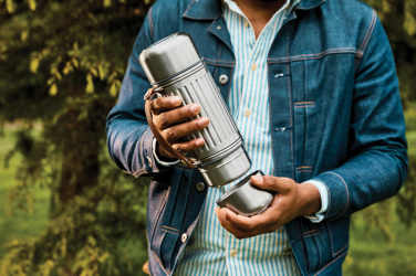 Logo trade advertising products picture of: Black+Blum Explorer Flask Duo 1L