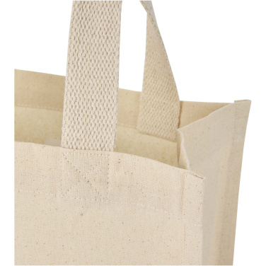 Logotrade promotional gift picture of: Odessa 220 g/m² GRS recycled cotton mini gusset tote bag 9L