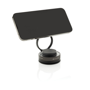Logo trade promotional merchandise image of: Terra 360 RCS recycled plastic universal phone holder