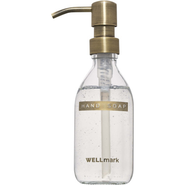Logotrade business gift image of: Wellmark Discovery 250 ml hand soap dispenser and 150 g scented candle set