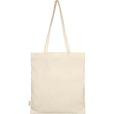 Logotrade promotional item image of: Odisha 100 g/m² OCS organic tote bag 7L