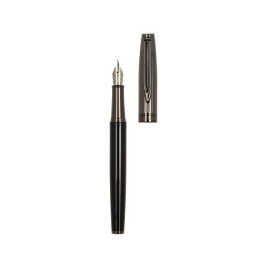 Logo trade promotional merchandise image of: Writing set rollerball pen and fountain pen ODETTE Pierre Cardin