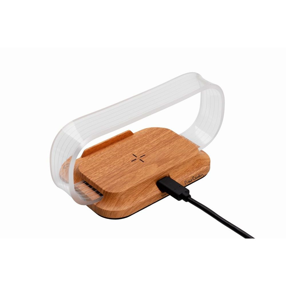 Logotrade promotional product picture of: Phone stand with wireless charger JEROME Pierre Cardin