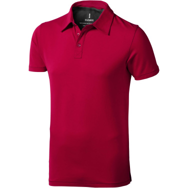 Logo trade promotional items picture of: Markham short sleeve men's stretch polo