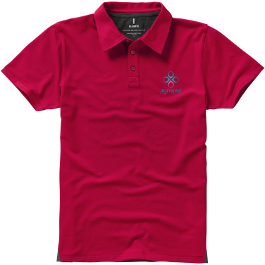 Logo trade corporate gift photo of: Markham short sleeve men's stretch polo