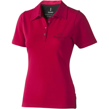 Logo trade promotional giveaway photo of: Markham short sleeve women's stretch polo