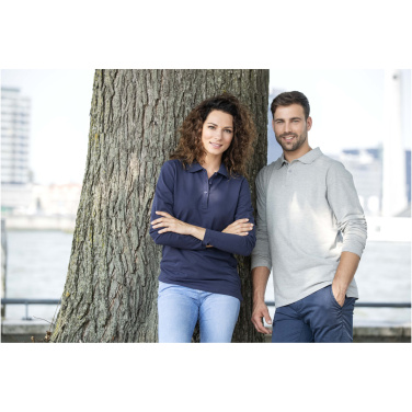 Logo trade corporate gift photo of: Oakville long sleeve men's polo