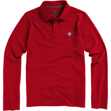 Logotrade promotional product picture of: Oakville long sleeve men's polo