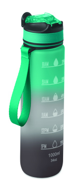 Logo trade promotional gift photo of: Sports water bottle RPET 1L